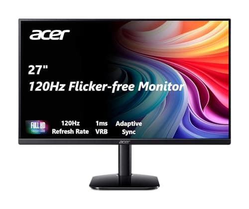 Acer KB272 G0bi 27-Inch FHD 1080p IPS Essential Gaming Monitor with 120Hz 1ms