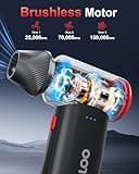 GOOLOO F3 150,000 RPM Portable Cordless Compressed Air Duster with Fast Charging