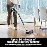 Shark PowerPro Plus IZ377H Cordless Stick Vacuum with FloorDetect and HEPA Filter