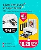 Liene M100 Wireless 4x6 Dye-Sublimation Photo Printer with Wi-Fi Connectivity