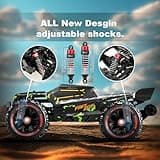 1/14 Scale Brushless High Speed 50+ mph 4x4 Off-Road Waterproof RC Truck