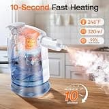 ScrubWiz 10-in-1 Detachable Handheld Steam Cleaner & Mop with Accessories