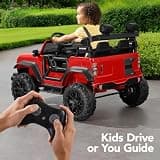 Best Choice Products 24V 2-Seater Electric Ride-On Truck, 132 lbs Capacity