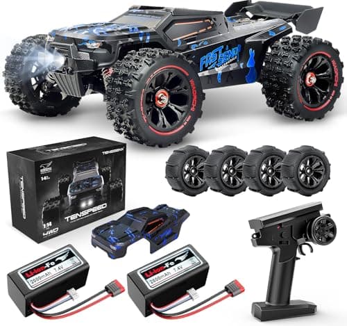 1:14 Scale 60KPH High Speed 4x4 Off-Road Truggy Remote Control Truck