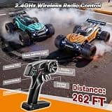 HOMETALL 1:18 Scale 38+ KPH Fast Off-Road 4x4 Remote Control Car With RGB