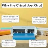 Cricut Joy Xtra Starter Bundle with Mini EasyPress Heat Press for T-Shirts