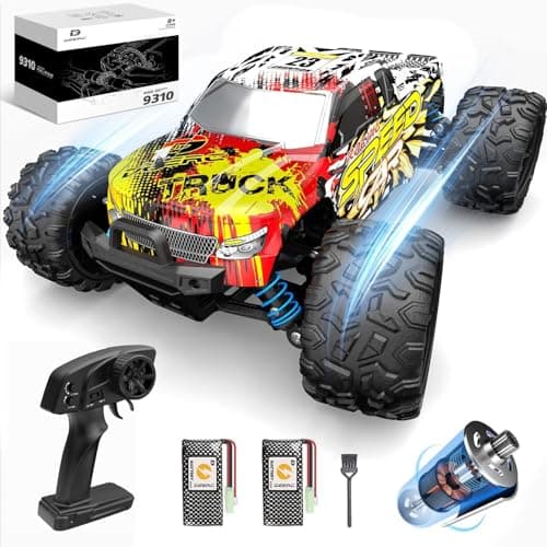 DEERC 1:16 Scale 30+ MPH High Speed 4WD Off-Road Remote Control Monster Truck