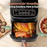 Cosori TurboBlaze 9-in-1 Air Fryer with PFAS-Free Ceramic Coating, 6-Quart