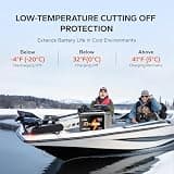 LiTime 12V 100Ah Trolling Motor LiFePO4 Deep Cycle Marine Battery, Group 31