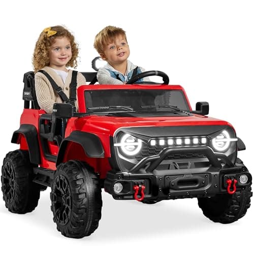 Best Choice Products 24V 2-Seater Electric Ride-On Truck, 132 lbs Capacity