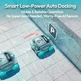 UBoter E10 Cordless Robotic Pool Vacuum with Dual-Layer Precision Filtration