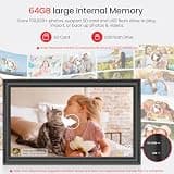 Frameo 15.6-Inch Large Electronic Wi-Fi Digital Photo Frame 64GB Memory