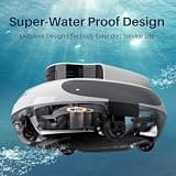 POOLPURE Dual 35W Cordless Robotic Pool Cleaner with 110-Minute Battery