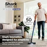 Shark IZ363HT Anti-Allergen Cordless Stick Vacuum with Self-Cleaning Brushroll