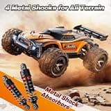 HOMETALL 1:18 Scale 38+ KPH Fast Off-Road 4x4 Remote Control Car With RGB