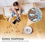 Shark Stratos Sonic Mopping Robot Vacuum Combo with NeverTouch Base Station