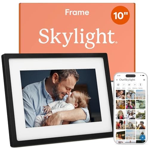 Skylight 10-Inch Touch Screen Wi-Fi Digital Picture Frame with Email App