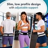 PlayActive Sacroiliac SI Joint Hip Belt with Smart Tab Tension Closures