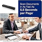 Epson WorkForce ES-50 Compact Portable Document Scanner for Field Work