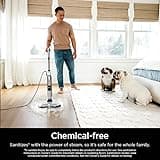 Shark Steam & Scrub S8201 All-in-One Hard Floor Steam Mop with Rotating Pads